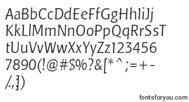  LinotypePisaLight font