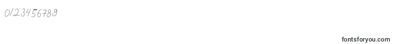 Cantilena Font – Fonts for Numbers and Digits