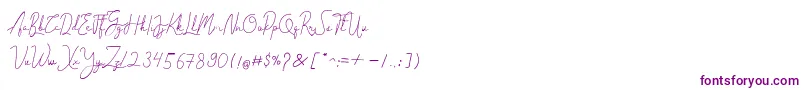 Cantilena Font – Purple Fonts