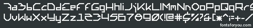 フォントAltera6.0.0.140 – 白い文字