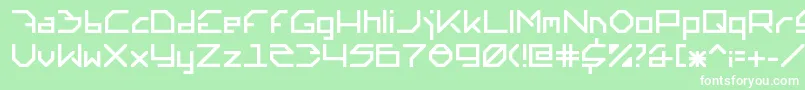 フォントAltera6.0.0.140 – 緑の背景に白い文字