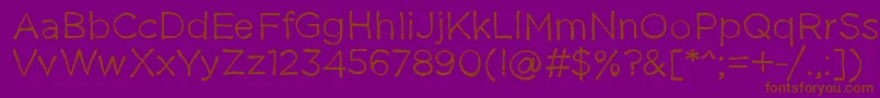 Thestruggleisreal Font – Brown Fonts on Purple Background