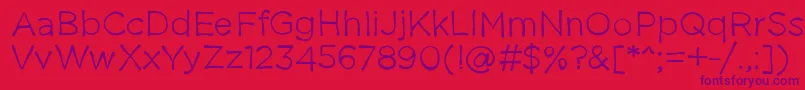 Thestruggleisreal Font – Purple Fonts on Red Background