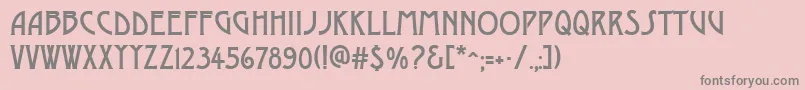 MortalKombatMythologies Font – Gray Fonts on Pink Background