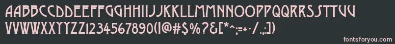 MortalKombatMythologies Font – Pink Fonts on Black Background