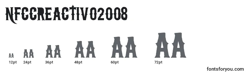 NFcCreactivo2008 Font Sizes