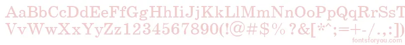 SchoolbookcttRegular Font – Pink Fonts