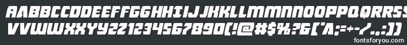 Intergalacticexpandital Font – White Fonts