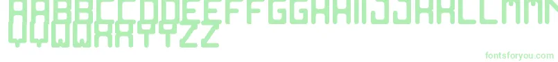 OldComputerSt Font – Green Fonts on White Background