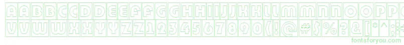 BighaustitulcmgrRegular Font – Green Fonts