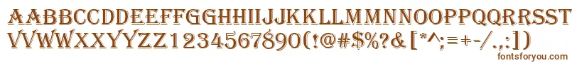 AlgerianRA Font – Brown Fonts