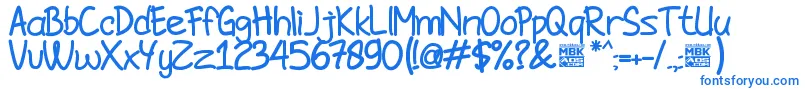 JombloNgenesBold Font – Blue Fonts