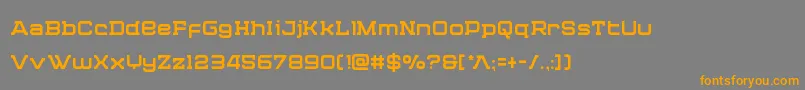 Cydoniacenturycond Font – Orange Fonts on Gray Background