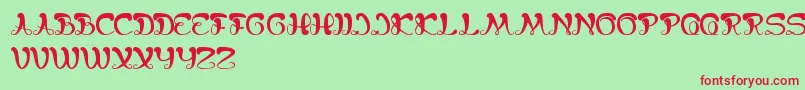 More about BungaMelatiPutih Font BungaMelatiPutih Font – Red Fonts on Green Background