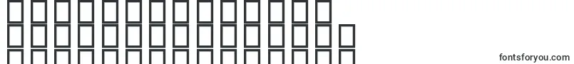 Czcionka BritishOutlineMajuscules – tajskie czcionki