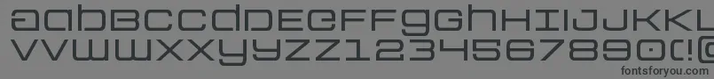 Шрифт Colonymarinesexpand – чёрные шрифты на сером фоне