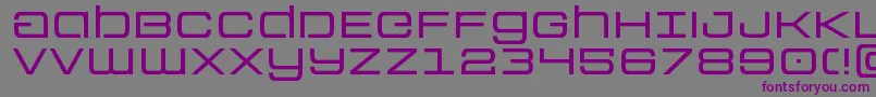 フォントColonymarinesexpand – 紫色のフォント、灰色の背景