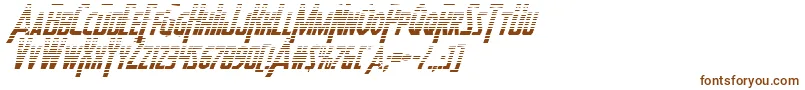 Heroesassemblegradital Font – Brown Fonts on White Background