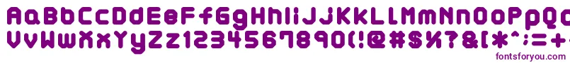 AtaraxP Font – Purple Fonts on White Background