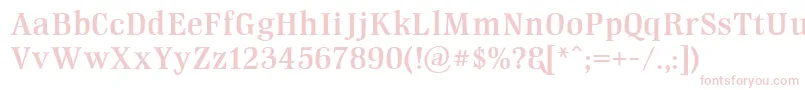 GmHightopDemoversion Font – Pink Fonts on White Background