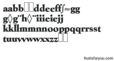 GoudyserialHeavyRegular font – maltese Fonts