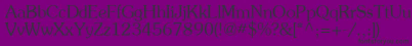 Agpresquire Font – Black Fonts on Purple Background
