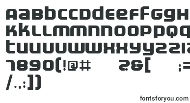  ElectrofiedBold font