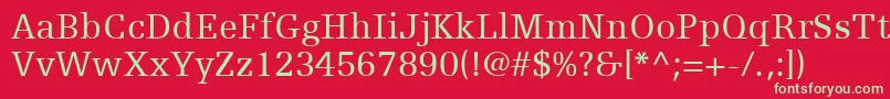 More about EgyptienneFLt55Roman Font EgyptienneFLt55Roman Font – Green Fonts on Red Background