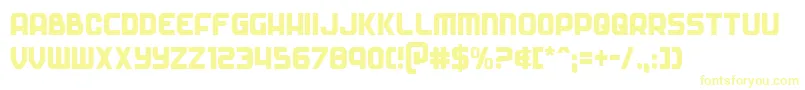 Soldiercond Font – Yellow Fonts