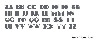 StravinskiDeco-fontti