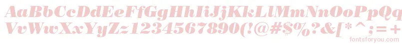 PosterBodoniItalicBt Font – Pink Fonts