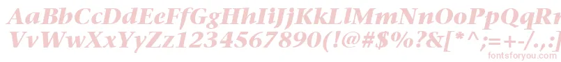 ItcStoneSerifLtBoldItalic Font – Pink Fonts