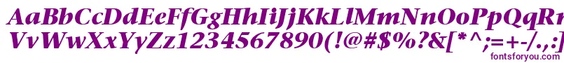 ItcStoneSerifLtBoldItalic Font – Purple Fonts