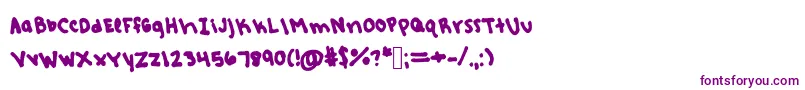 Rebeccashandwriting Font – Purple Fonts