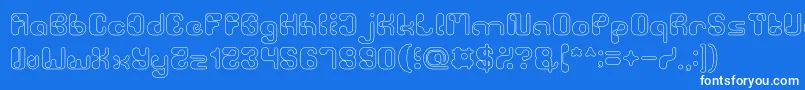 More about BiologicalHollow Font BiologicalHollow Font – White Fonts on Blue Background