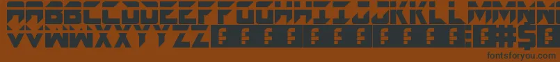 More about Spacecraft Font Spacecraft Font – Black Fonts on Brown Background