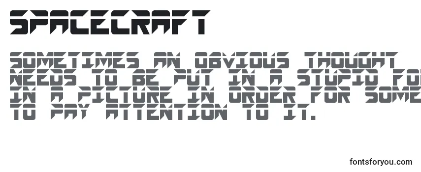 Spacecraft Font