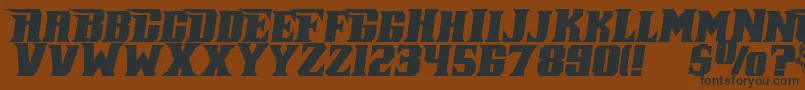 More about PiratekegI Font PiratekegI Font – Black Fonts on Brown Background