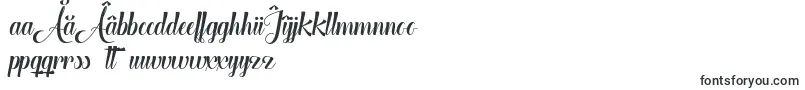 TheHeartOfEverythingOtf-Schriftart – rumänische Schriften