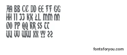 SableLionCondensed-fontti