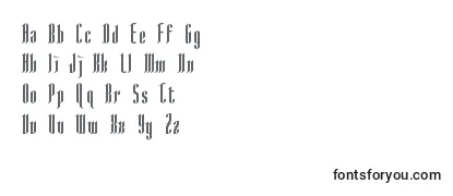 Обзор шрифта Angloysgarth