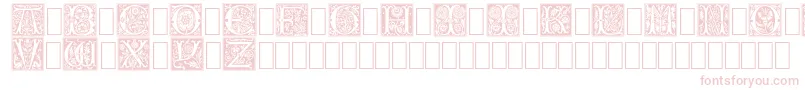 Rose ffy Font – Pink Fonts on White Background