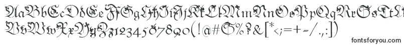 Snoutlike-fontti – antiikin fontit