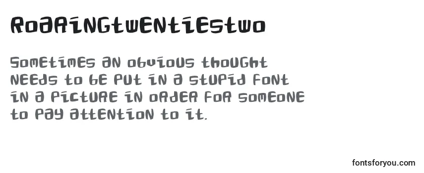 Roaringtwentiestwo Font