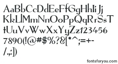 TheRealFont font – love Fonts