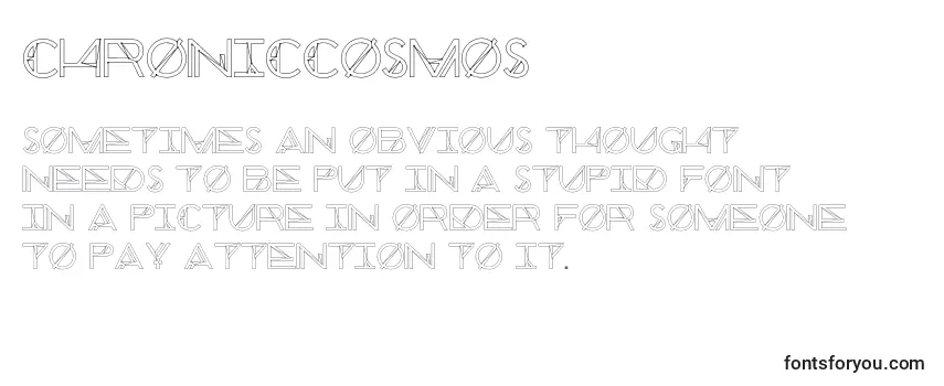 Шрифт ChronicCosmos