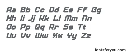 DinerBoldItalic Font