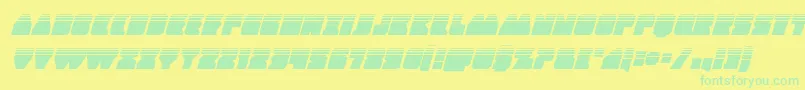 fuente Contourofdutyhalfital – Fuentes Verdes Sobre Fondo Amarillo