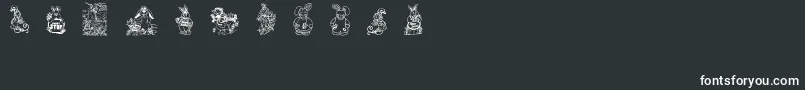 Babysbreatheaster Font – White Fonts
