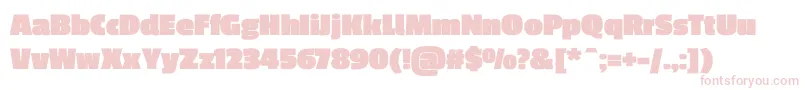 PassiononeBlack Font – Pink Fonts on White Background